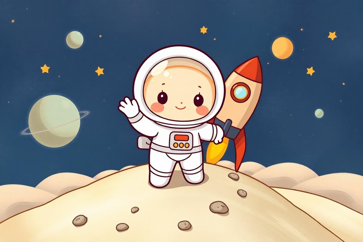 Space personalised activity book cover